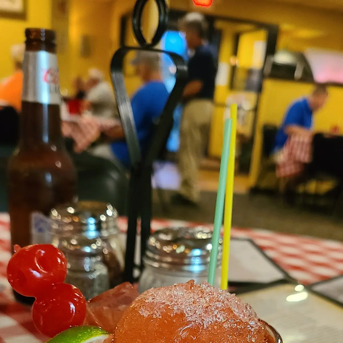 Cherry Limeade Snowball