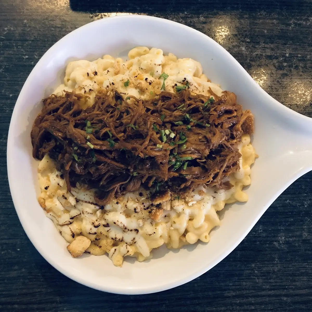 Pull Pork and Mac and Cheese