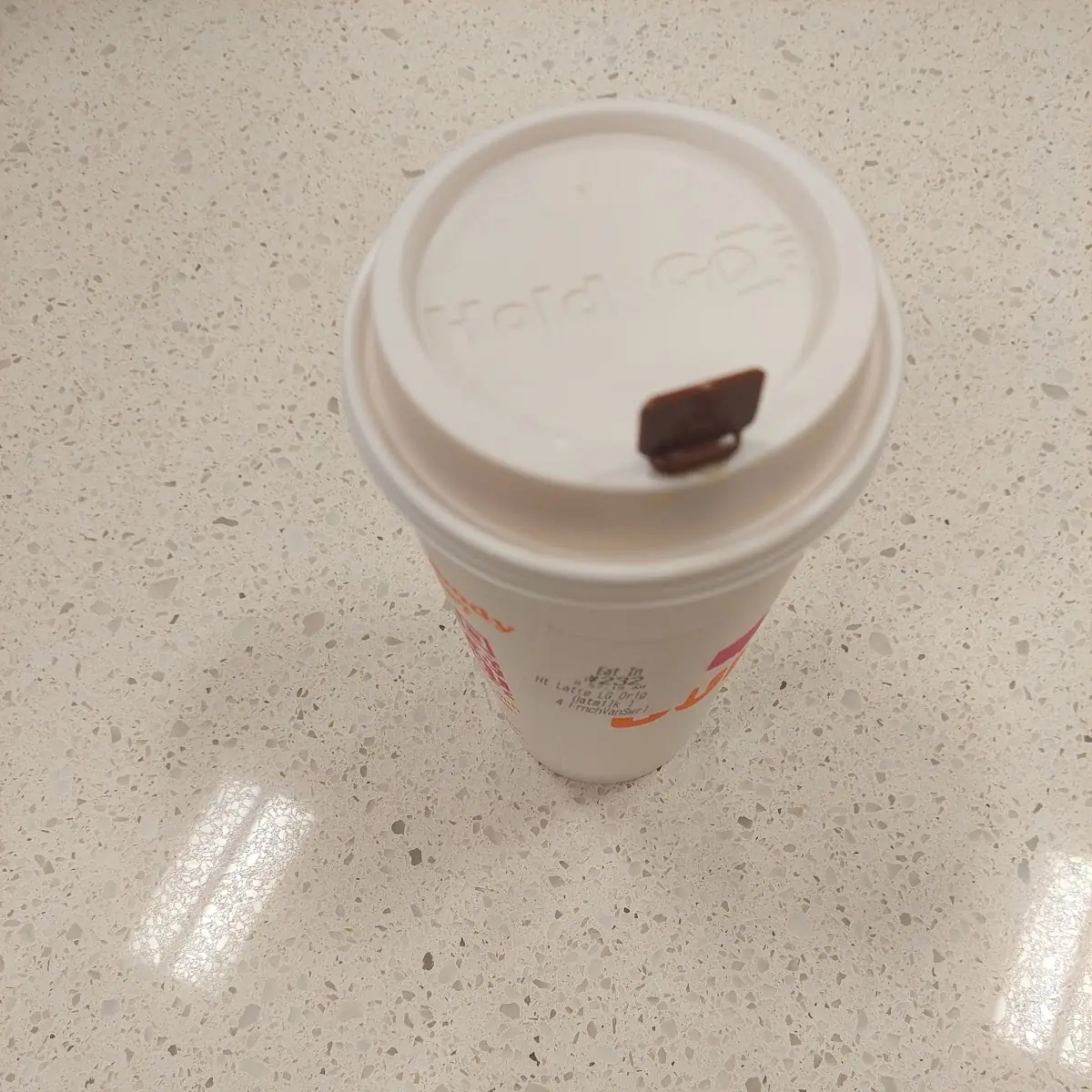 French Vanilla Oatmilk Hot Latte