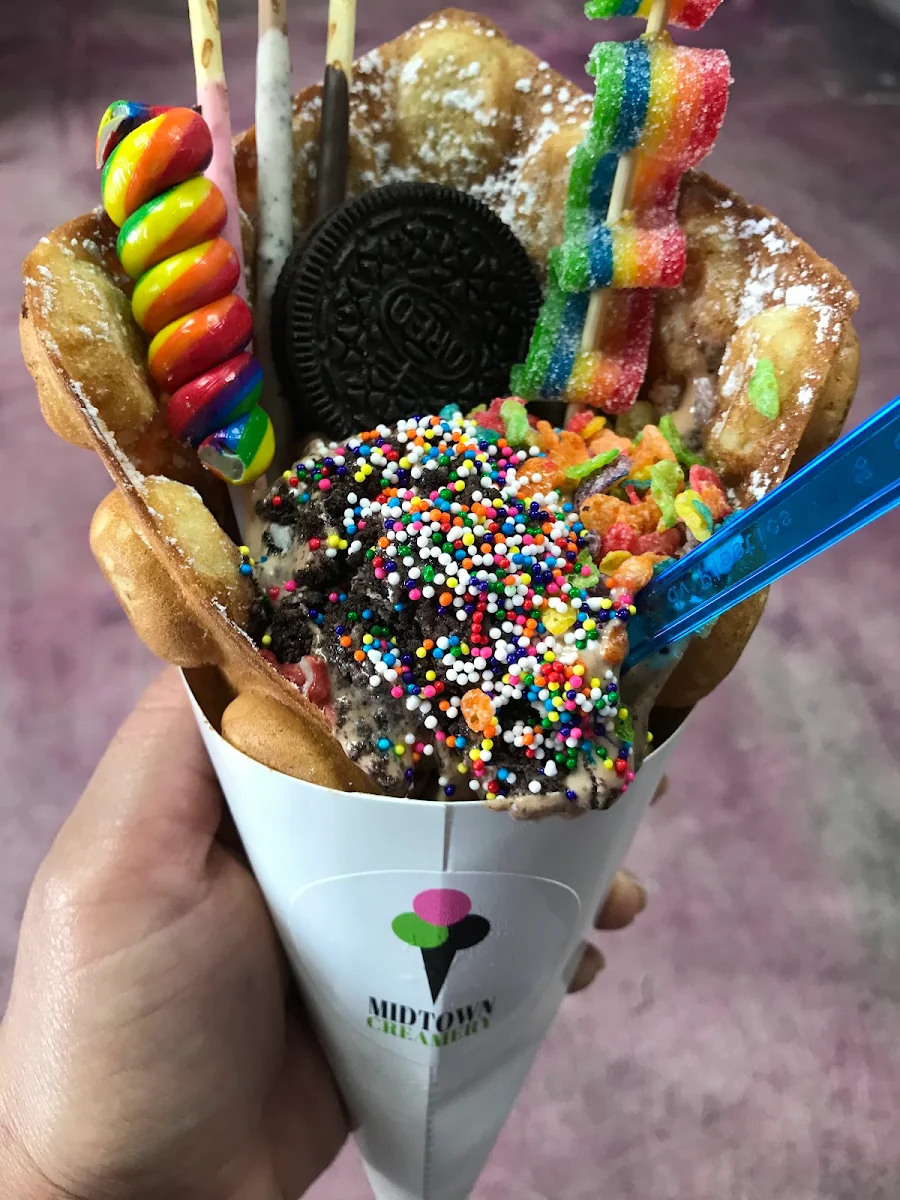 Bubble Waffle Cone