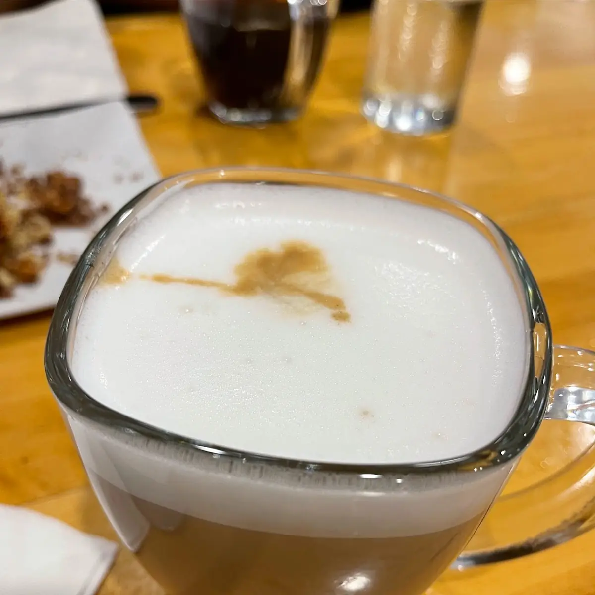 Lavender Hot Latte