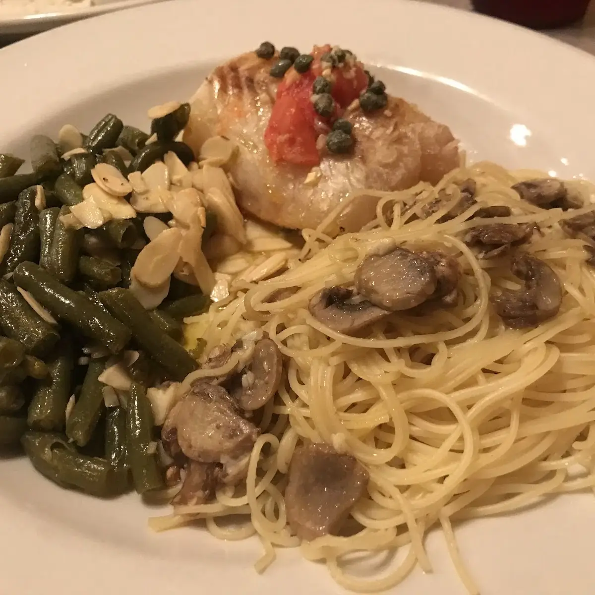 Lemon Pepper Cod Dinner