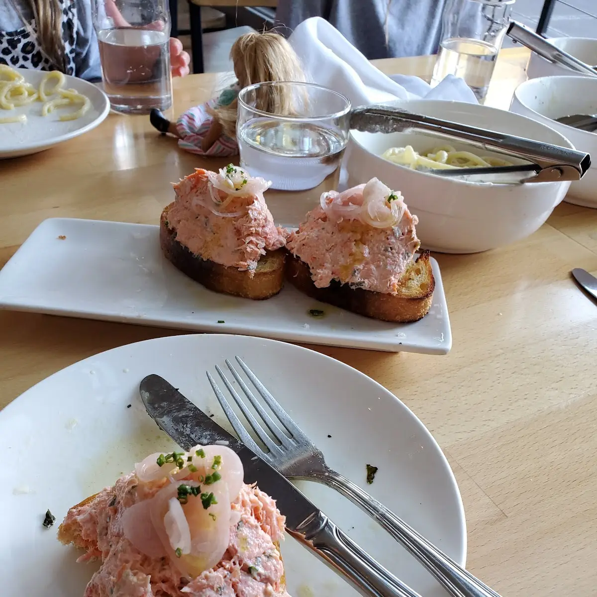 Salmon on Toast
