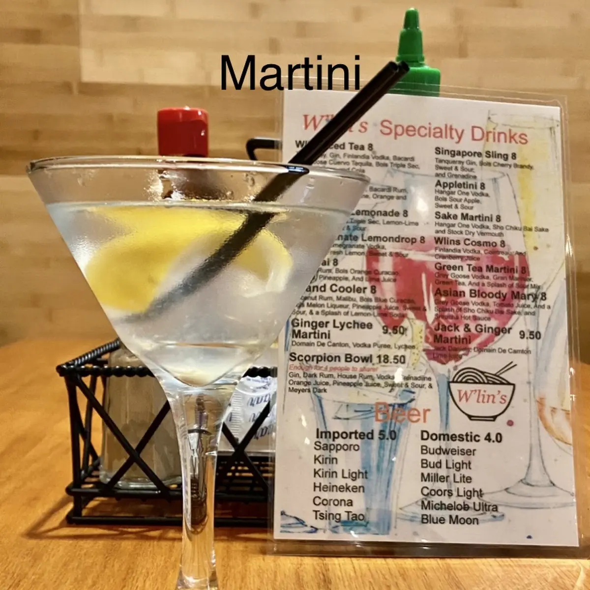 Green Tea Martini 9