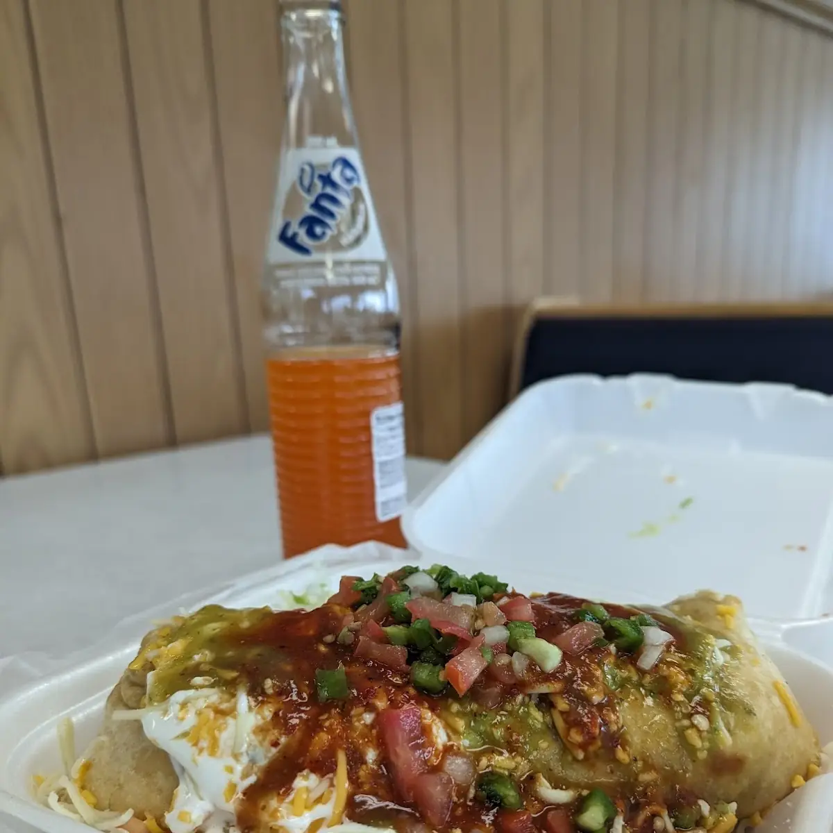 1. Cheese Enchilada & Beef Taco