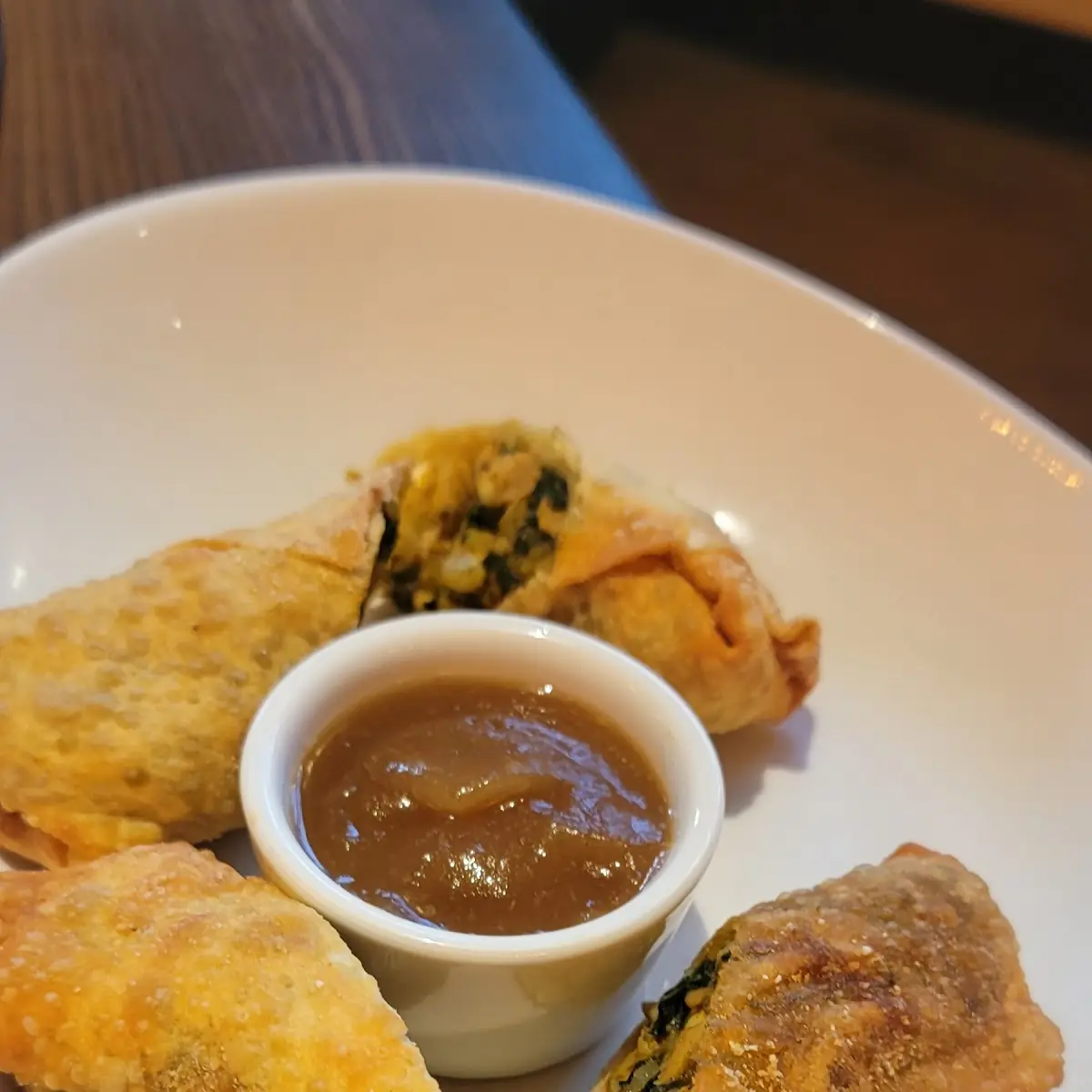 Smoked Chicken Egg Rolls