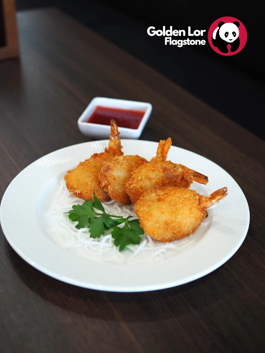 King Prawn Cutlets, Golden Lor Flagstone