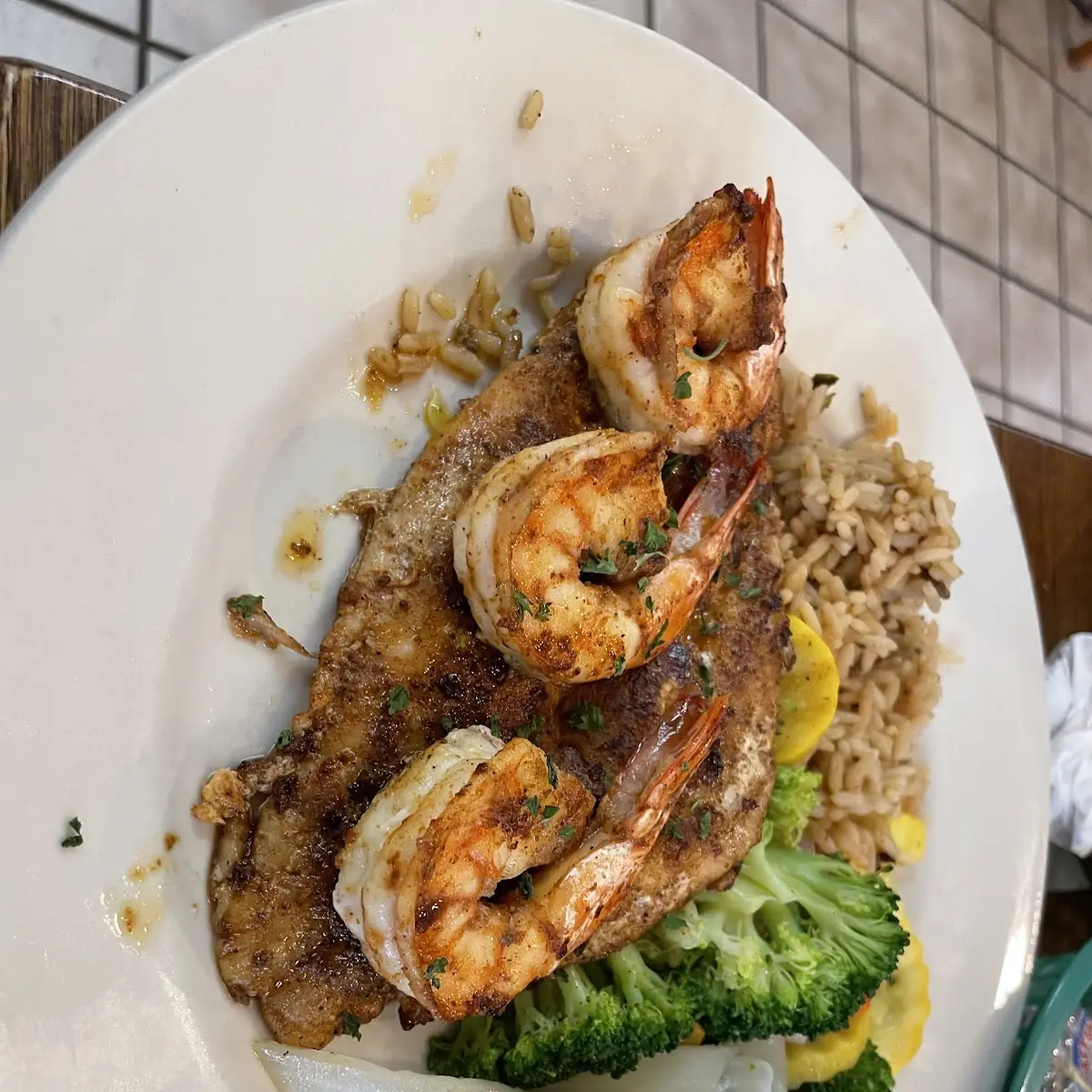 Blackened Red Snapper
