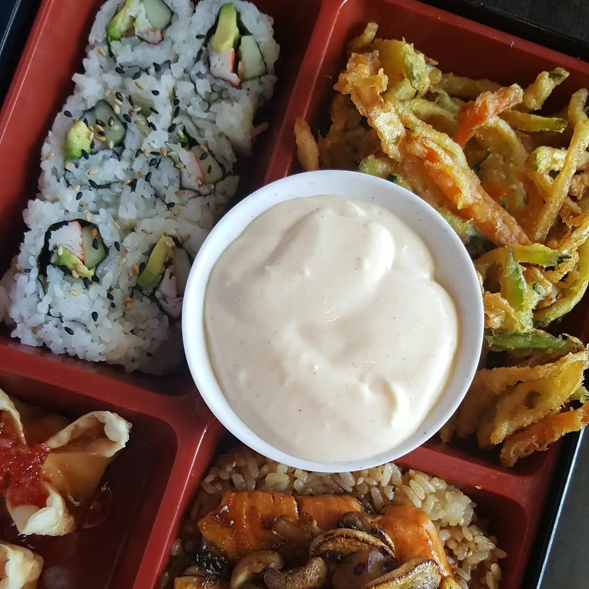 Hibachi Shrimp Bento Box