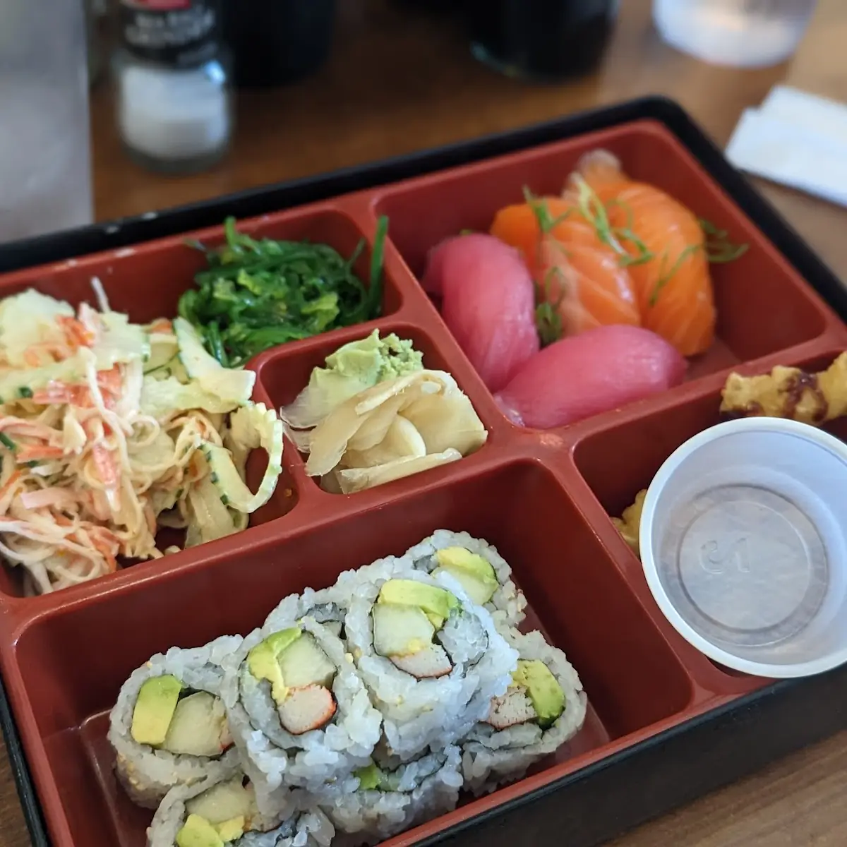 Tempura Shrimp Bento Box