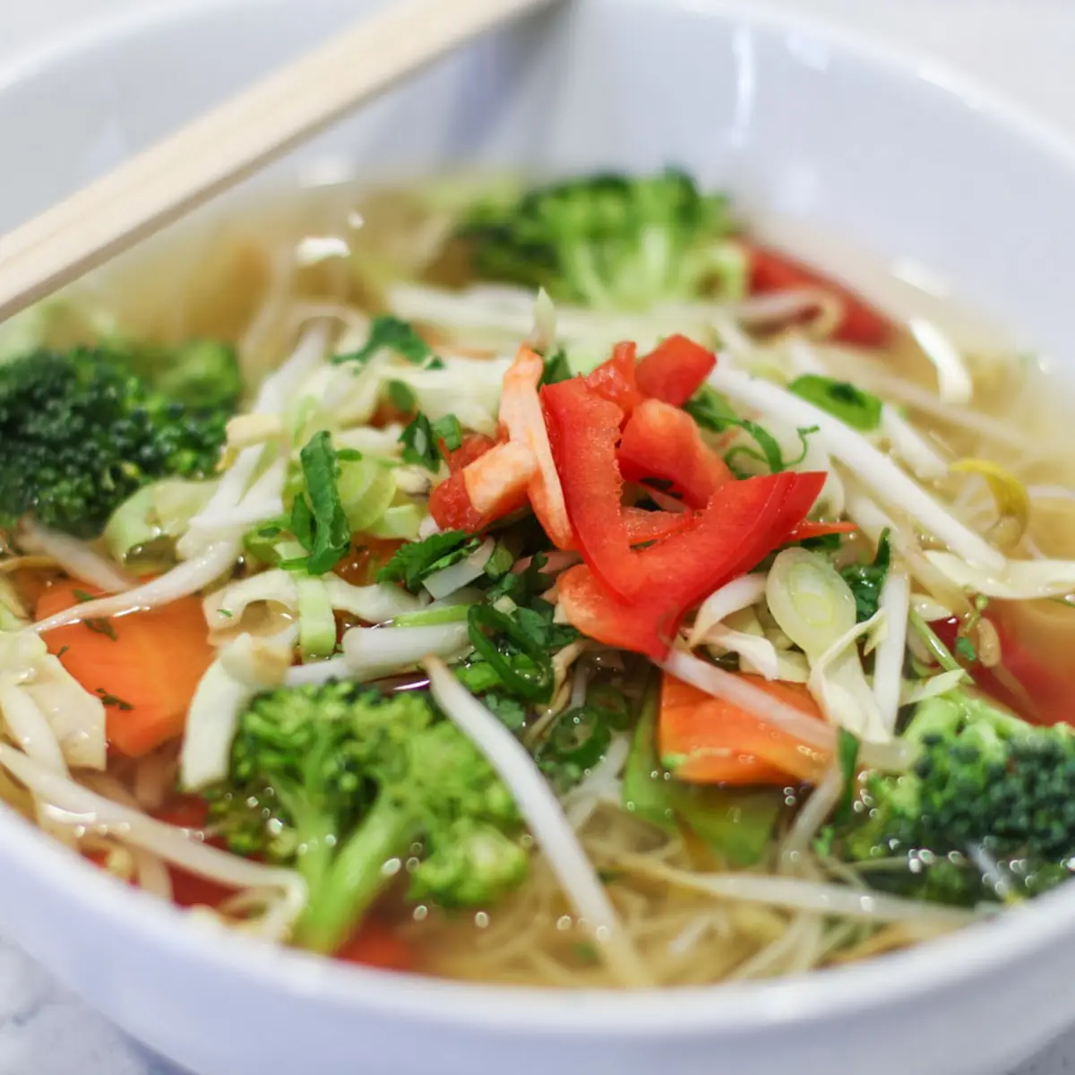 Rice Noodle Vegetables