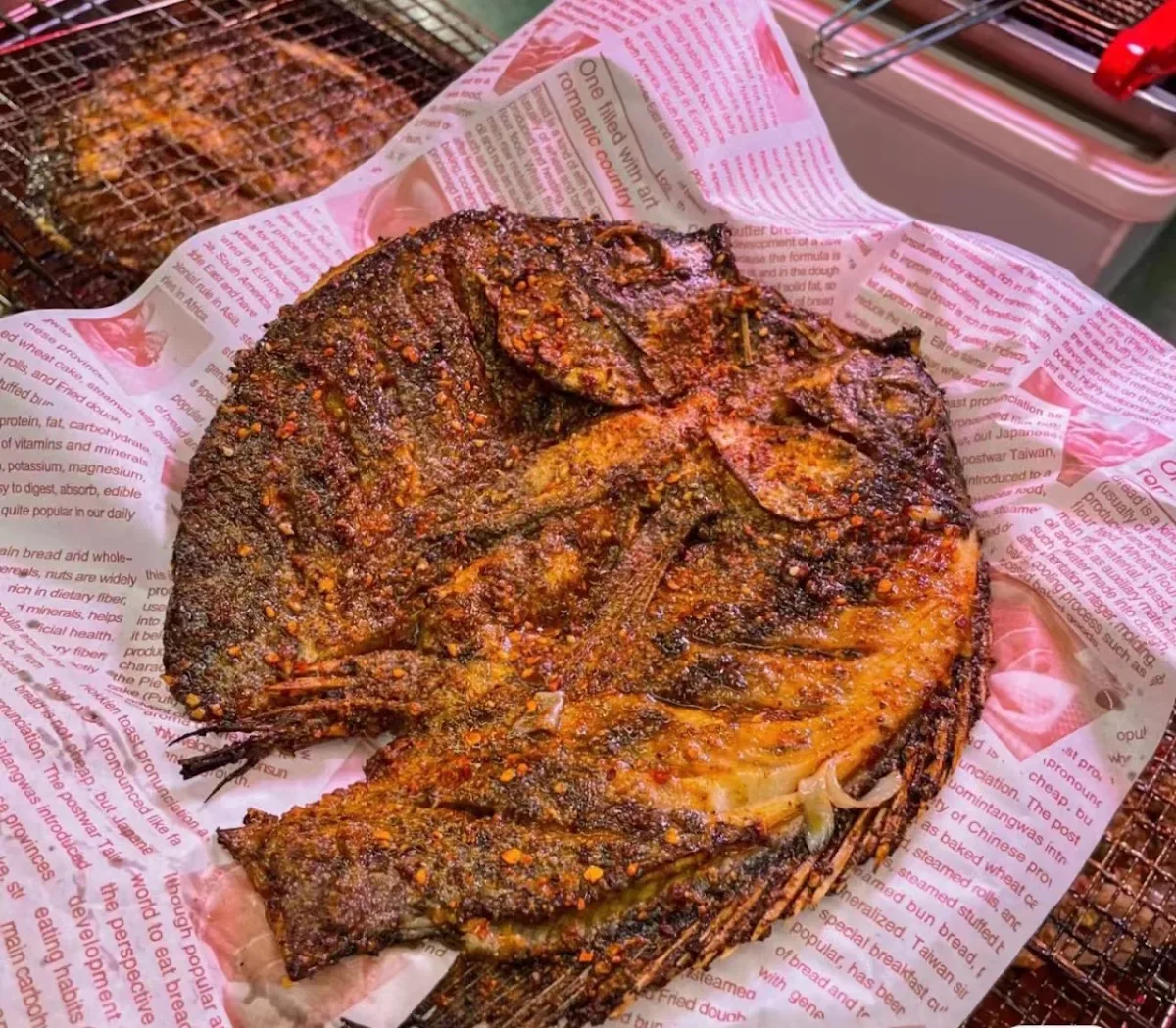 Charcoal Grilled Live Fish, 缘味烧烤 Soul Memory Restaurant