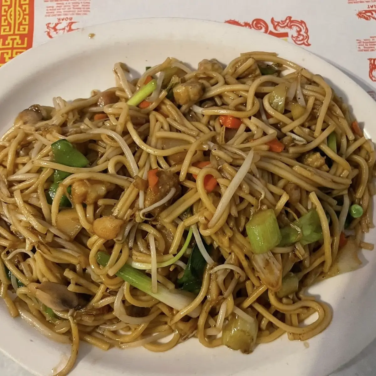 Vegetable Lo Mein Noodles