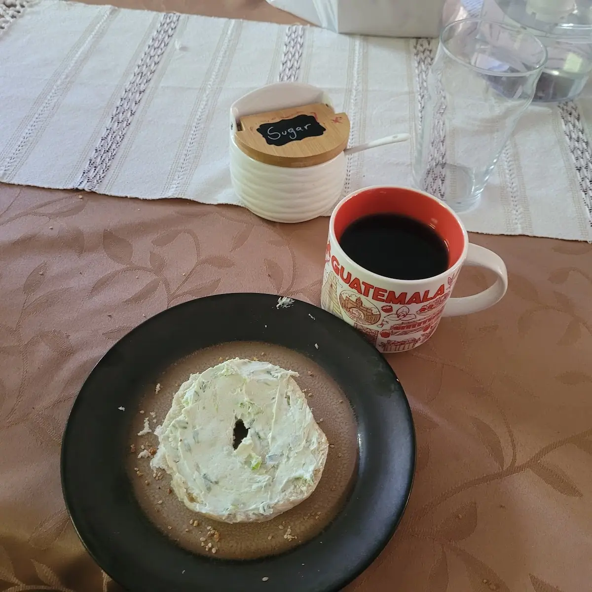 One Bagel with Cream Cheese