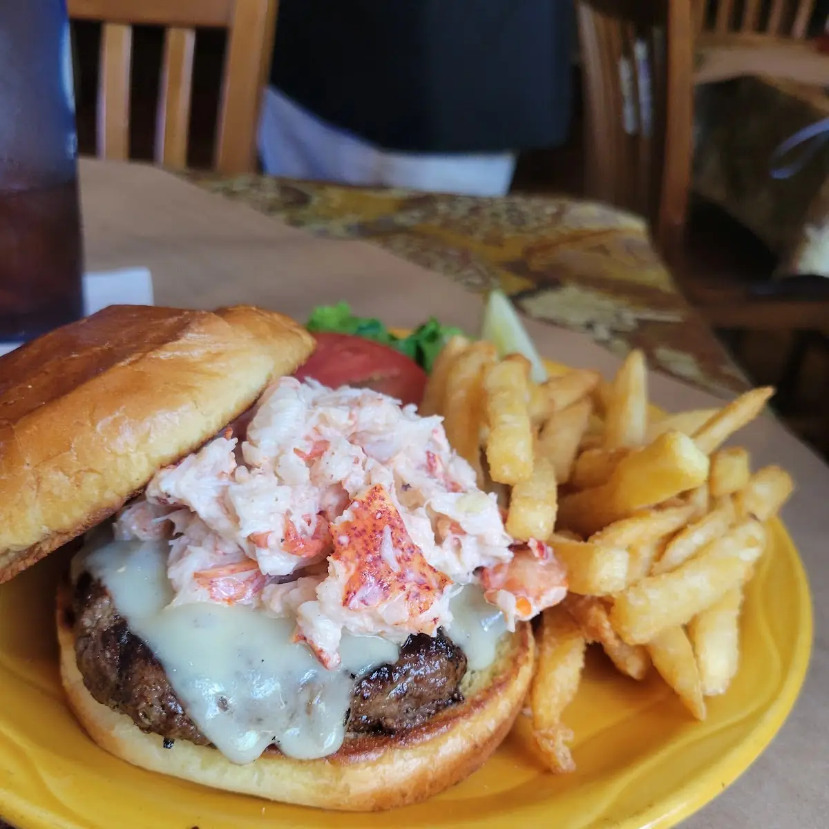 Surf and Turf Burger