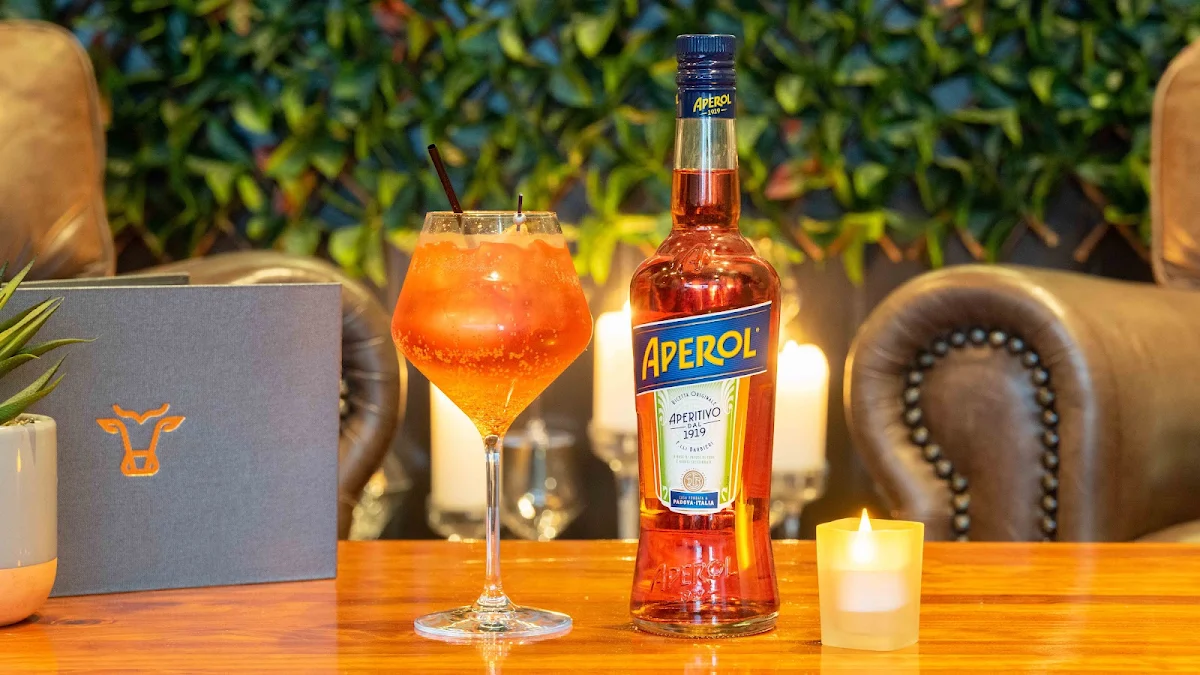 Aperol Spritz, The Tipsy Cow - Cocktail Tapas Bar & Beer Garden