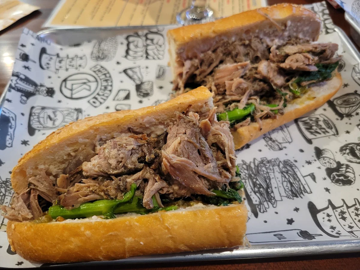 Roast Pork Hoagie