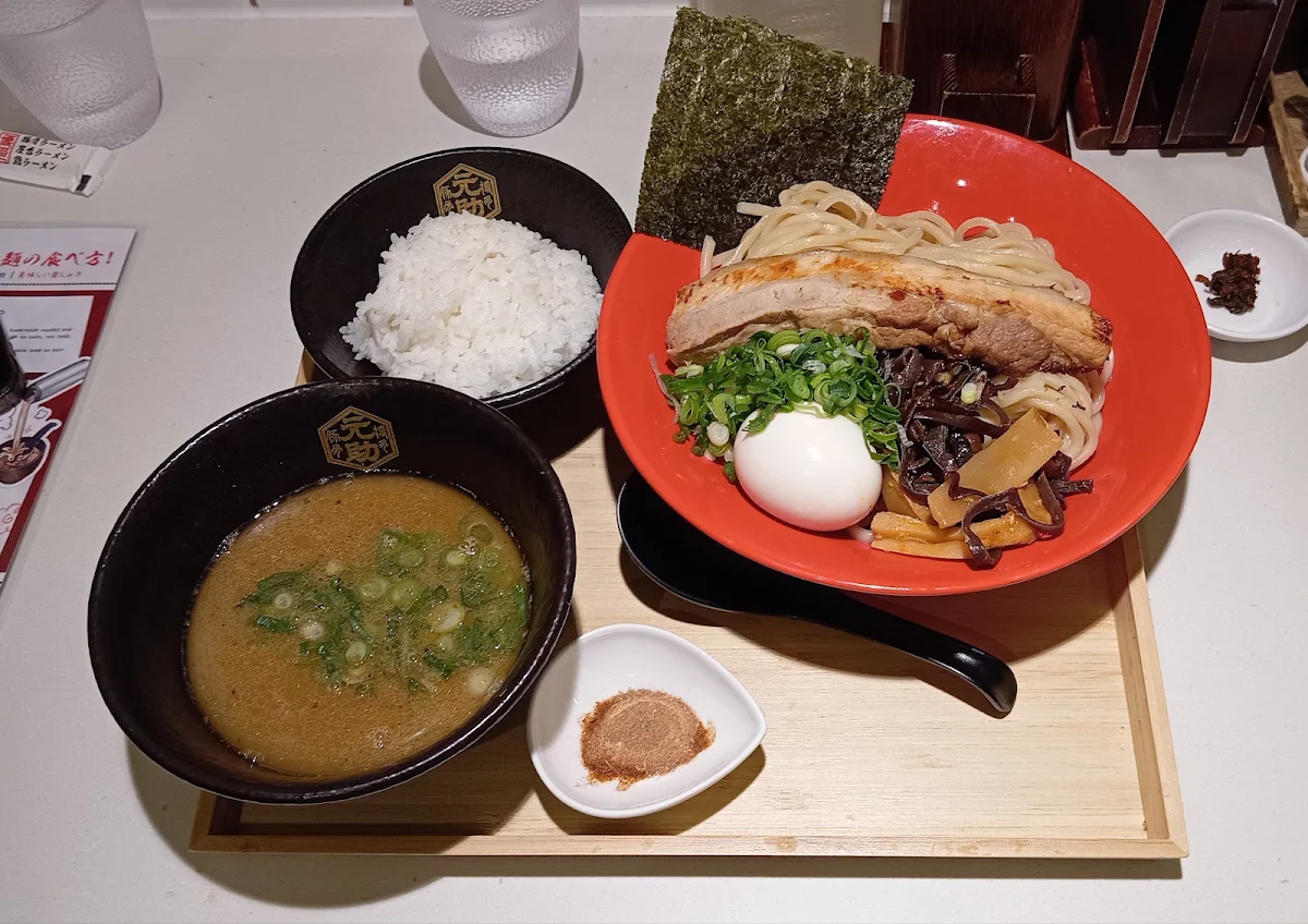 Tsukemen Dipping Ramen, Hakata Gensuke Tonkotsu Ramen