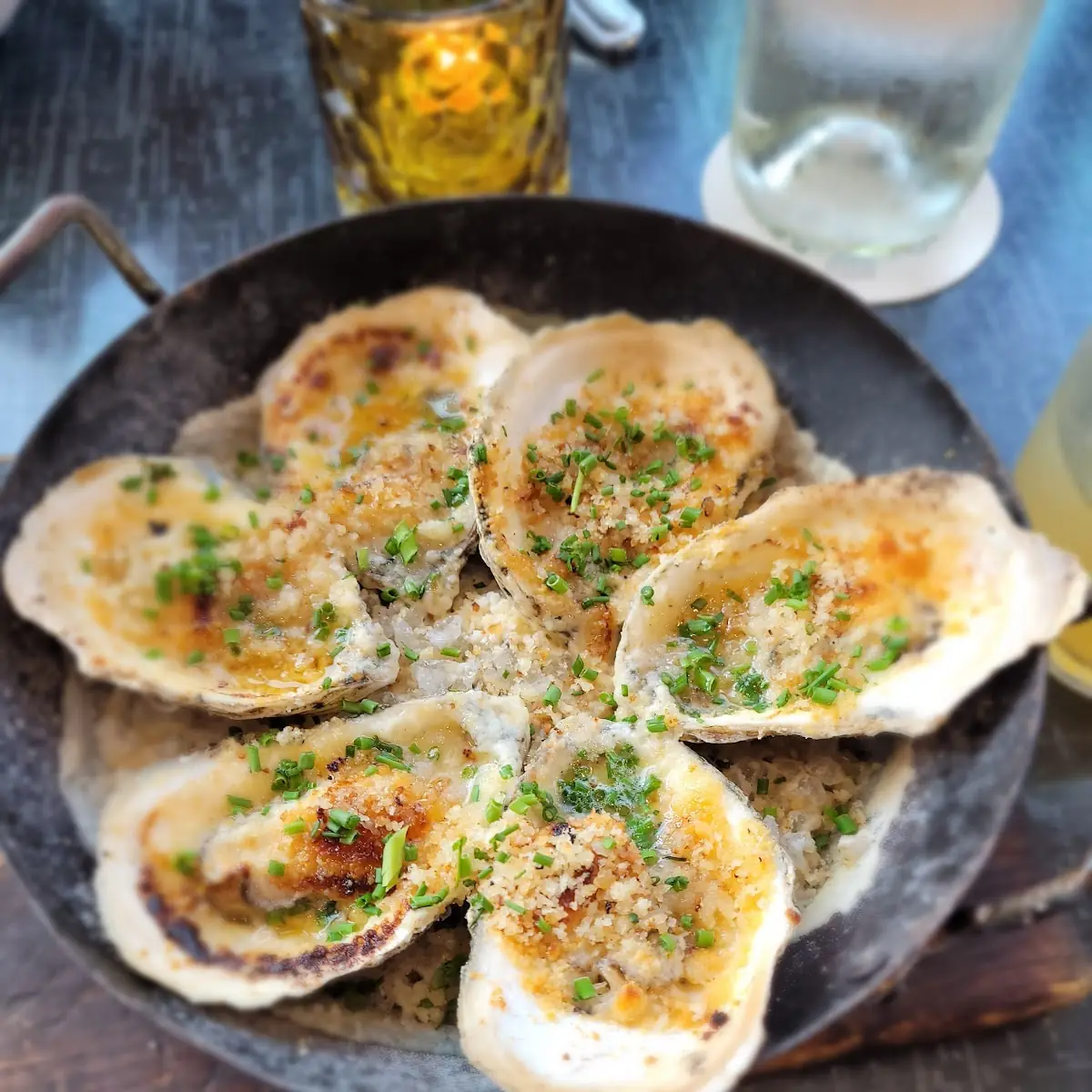 Half Dozen Baked Oysters
