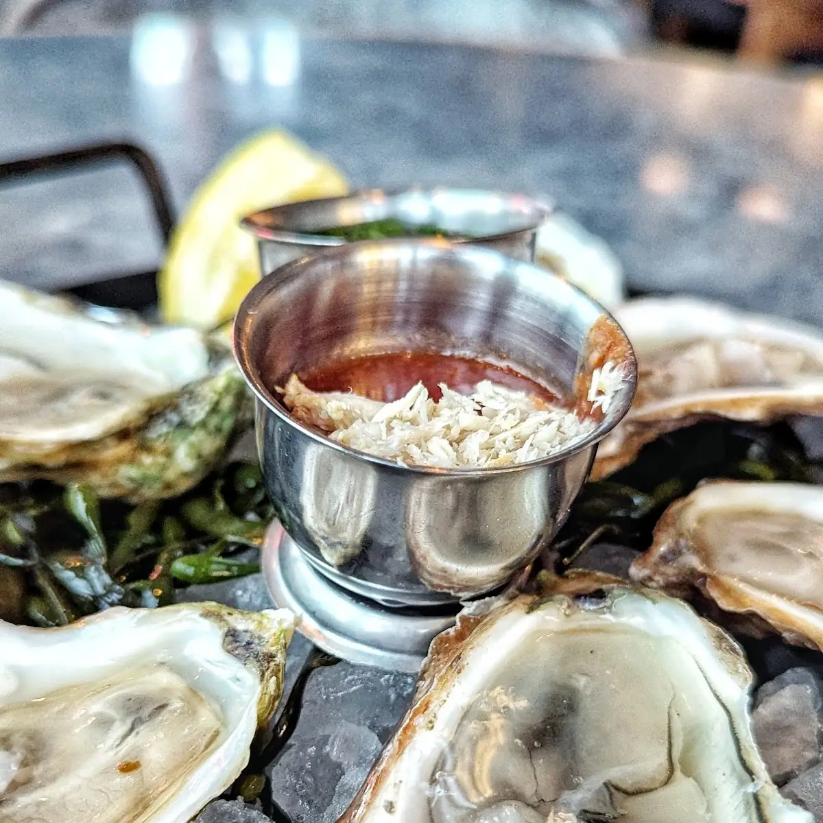 Oysters on Half Shell
