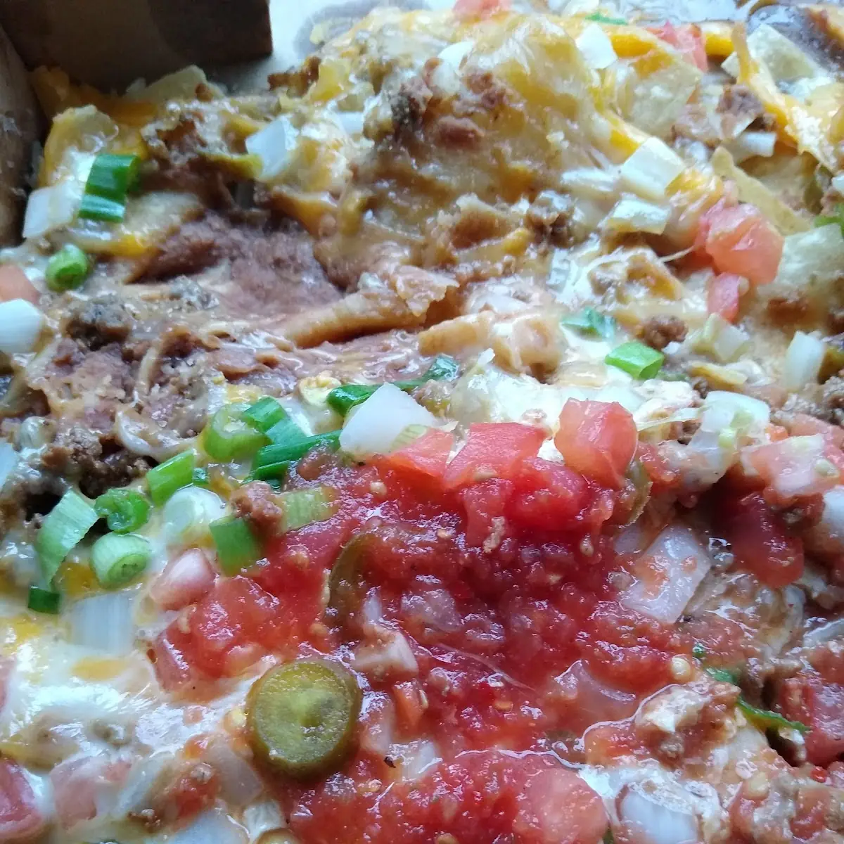 Nachos Supreme with Everything on It