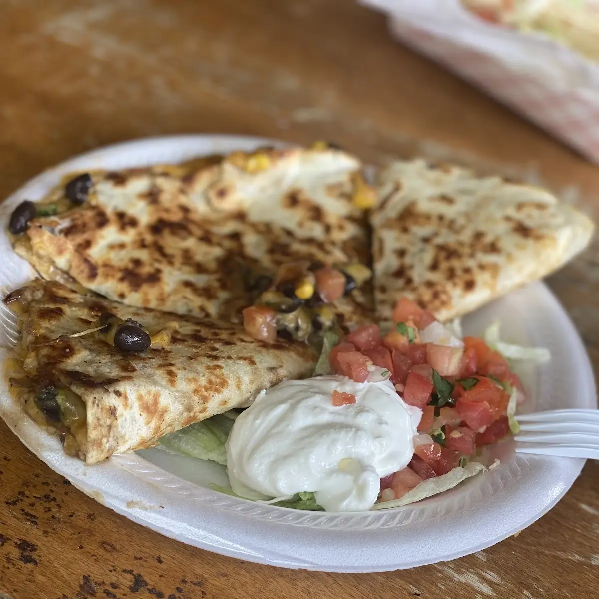 Sunset Quesadilla