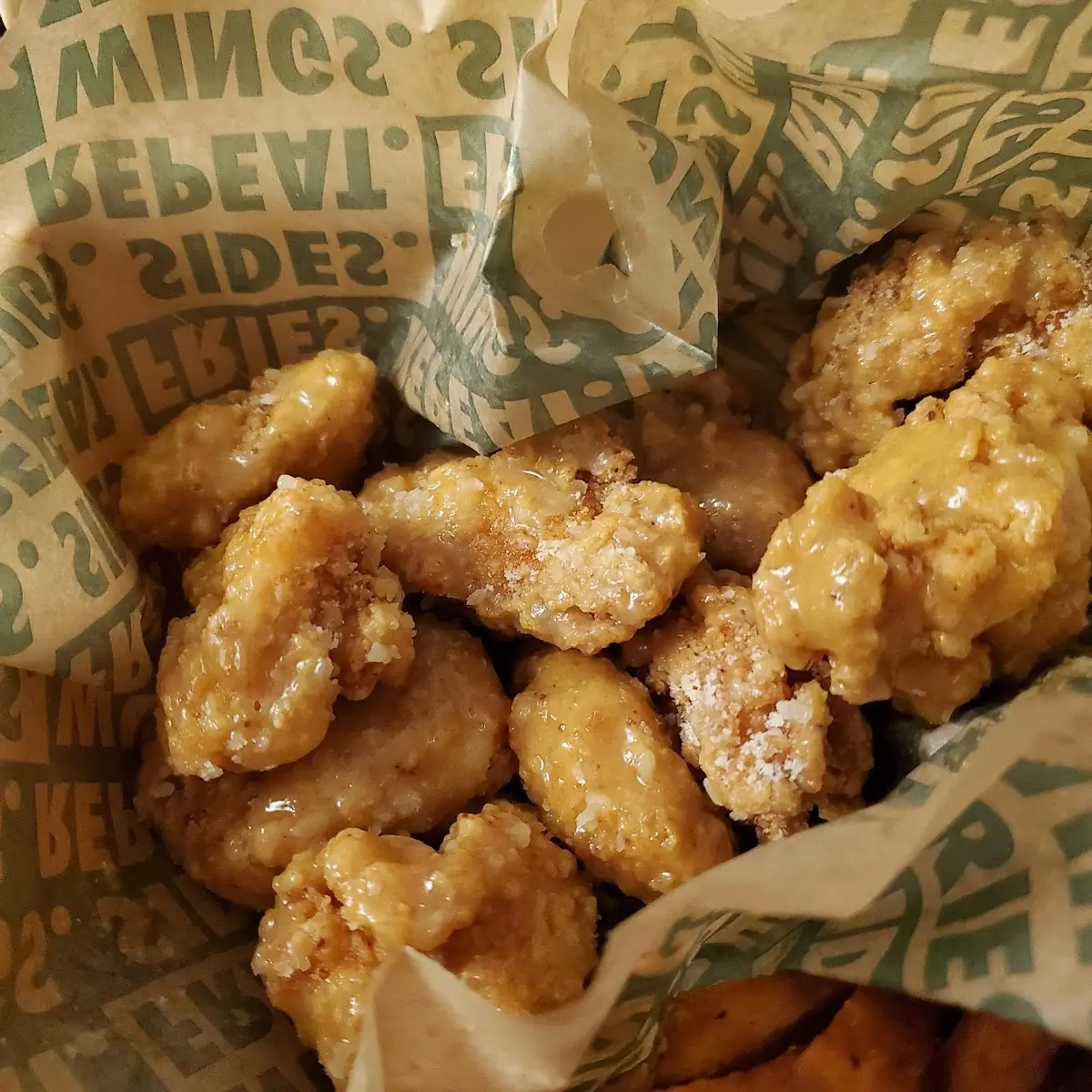 Garlic Parmesan Boneless Wings