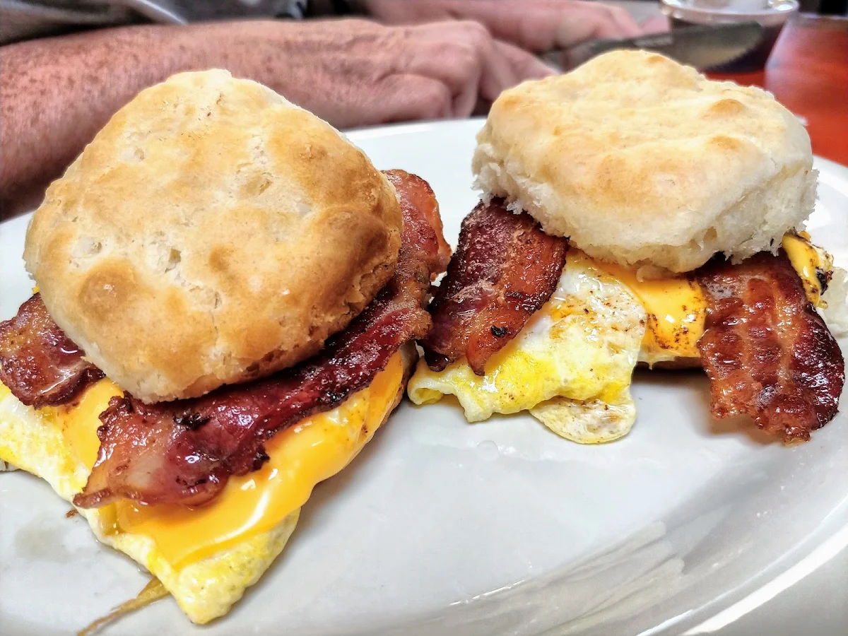 Bacon Egg and Cheese Biscuit