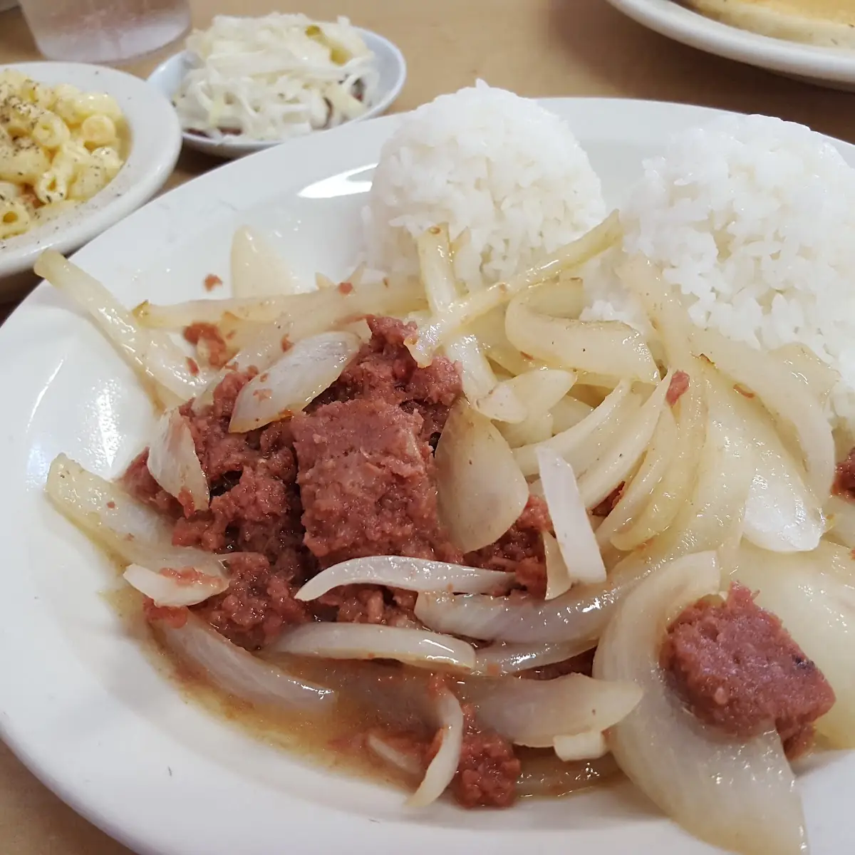 Canned Corned Beef with Onions
