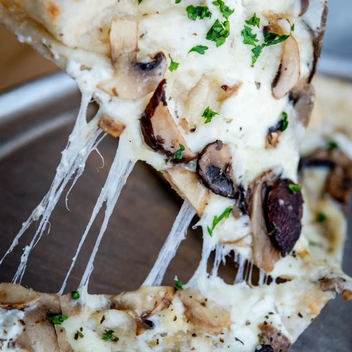 Waterfront Wild Mushroom Pizza
