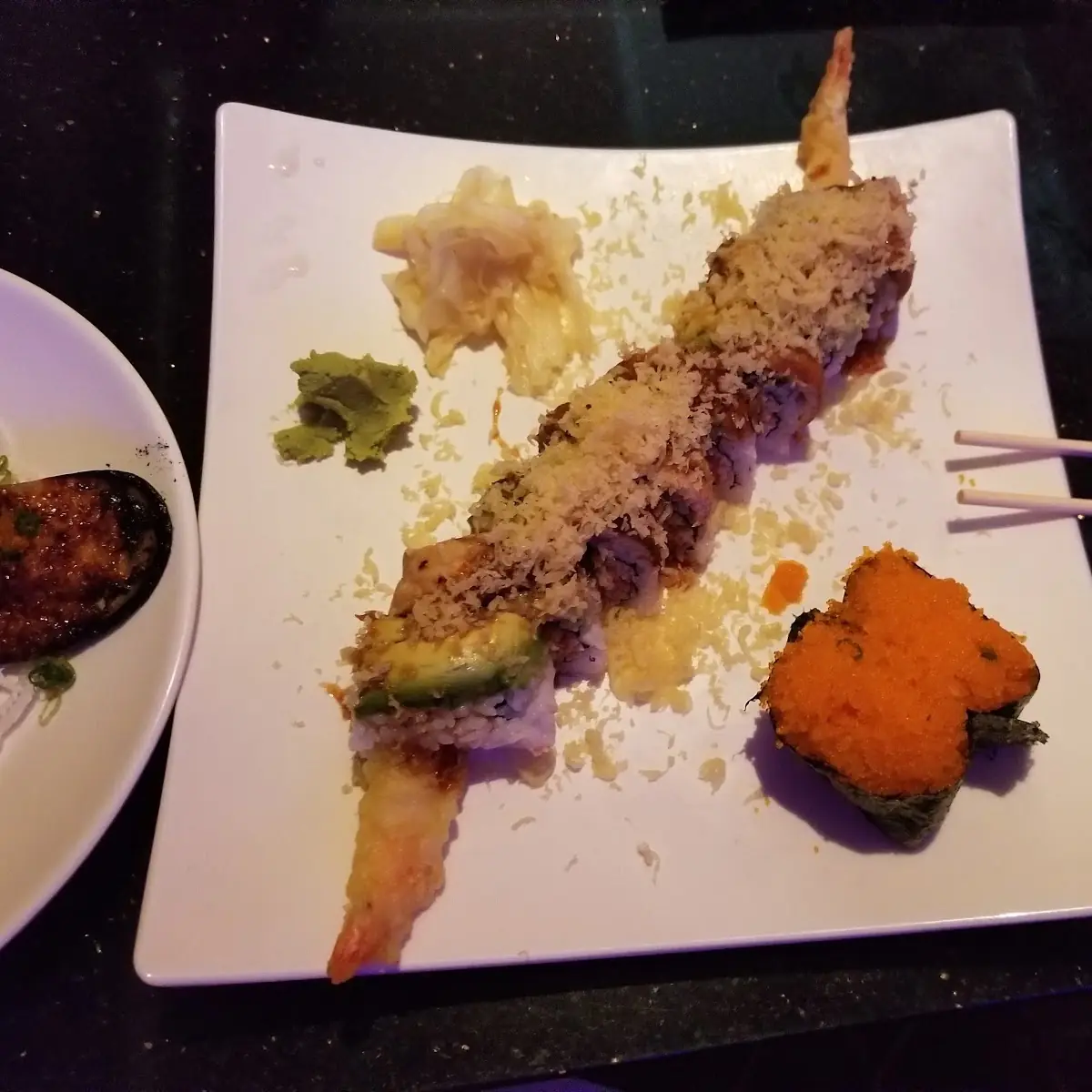 California Roll and Masago