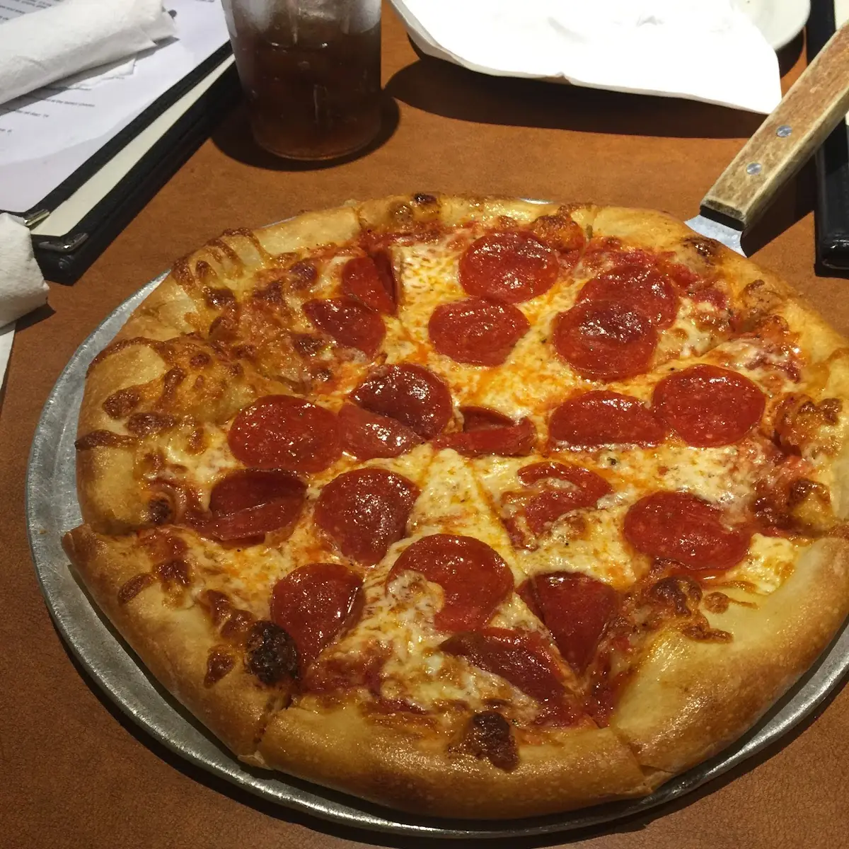 Medium Double Pepperoni Pizza