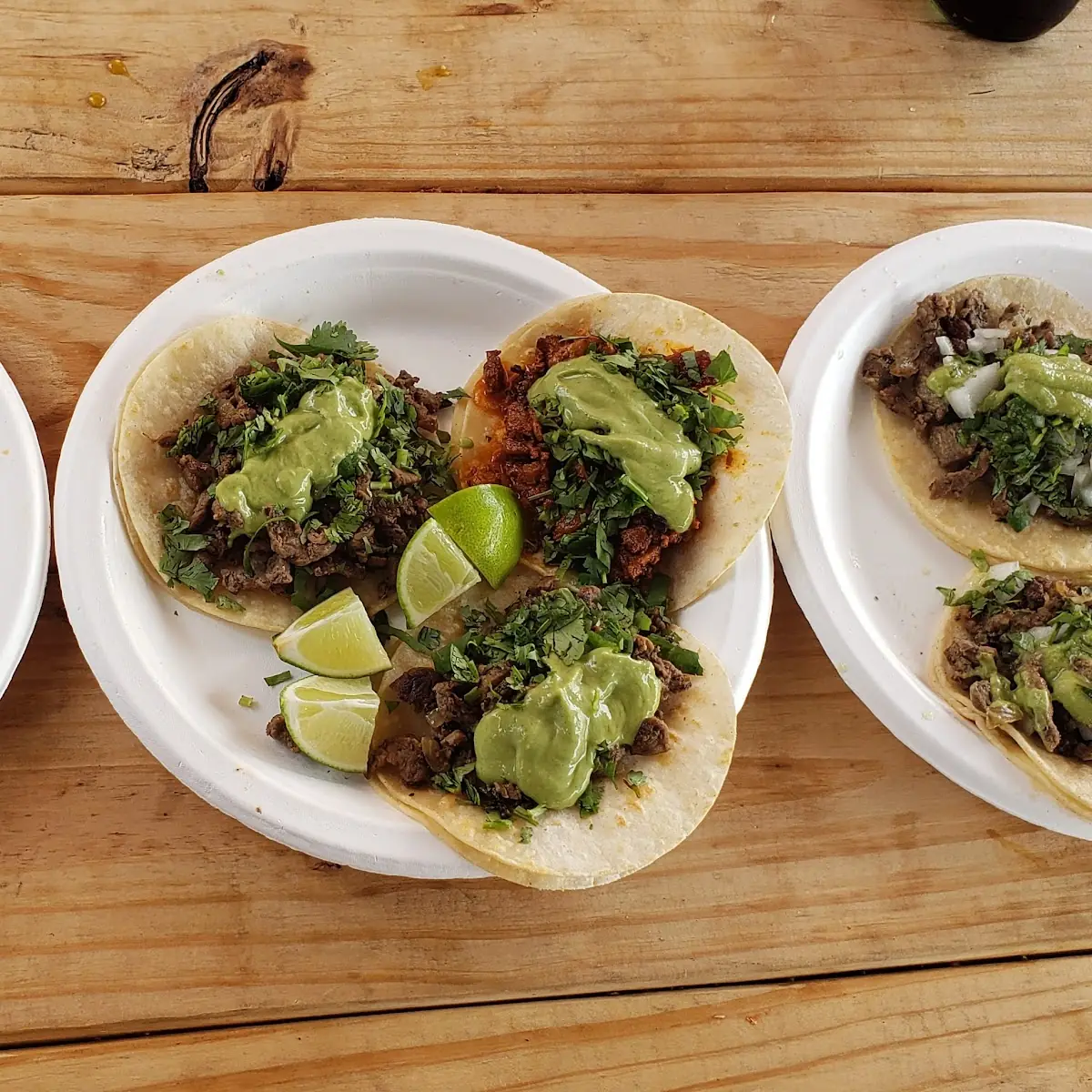Al Pastor Taco & Queso Barrios Taco