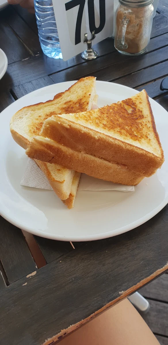 Ham Cheese Toastie, Monty's Place