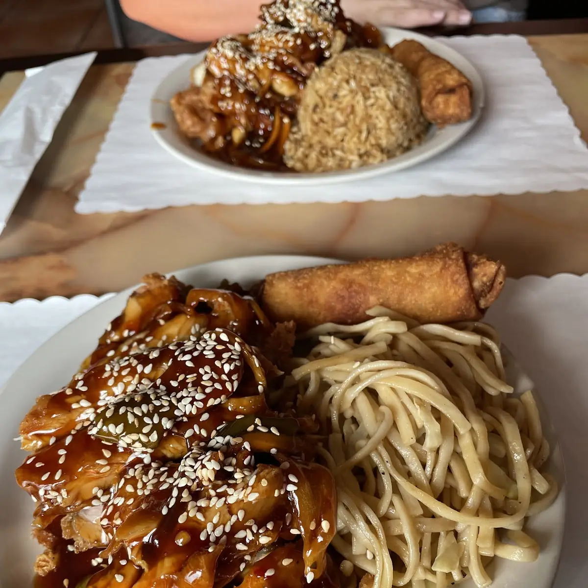 Sesame Chicken Lunch