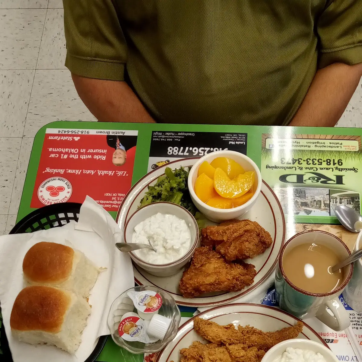 Fried Chicken Tenders Dinner