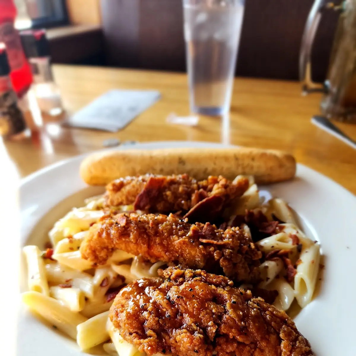 Honey Pepper Chicken Macaroni and Cheese