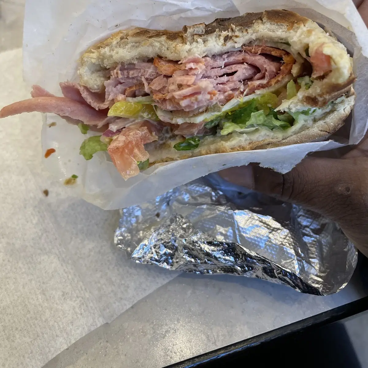 Italian Cold Cut Sandwich