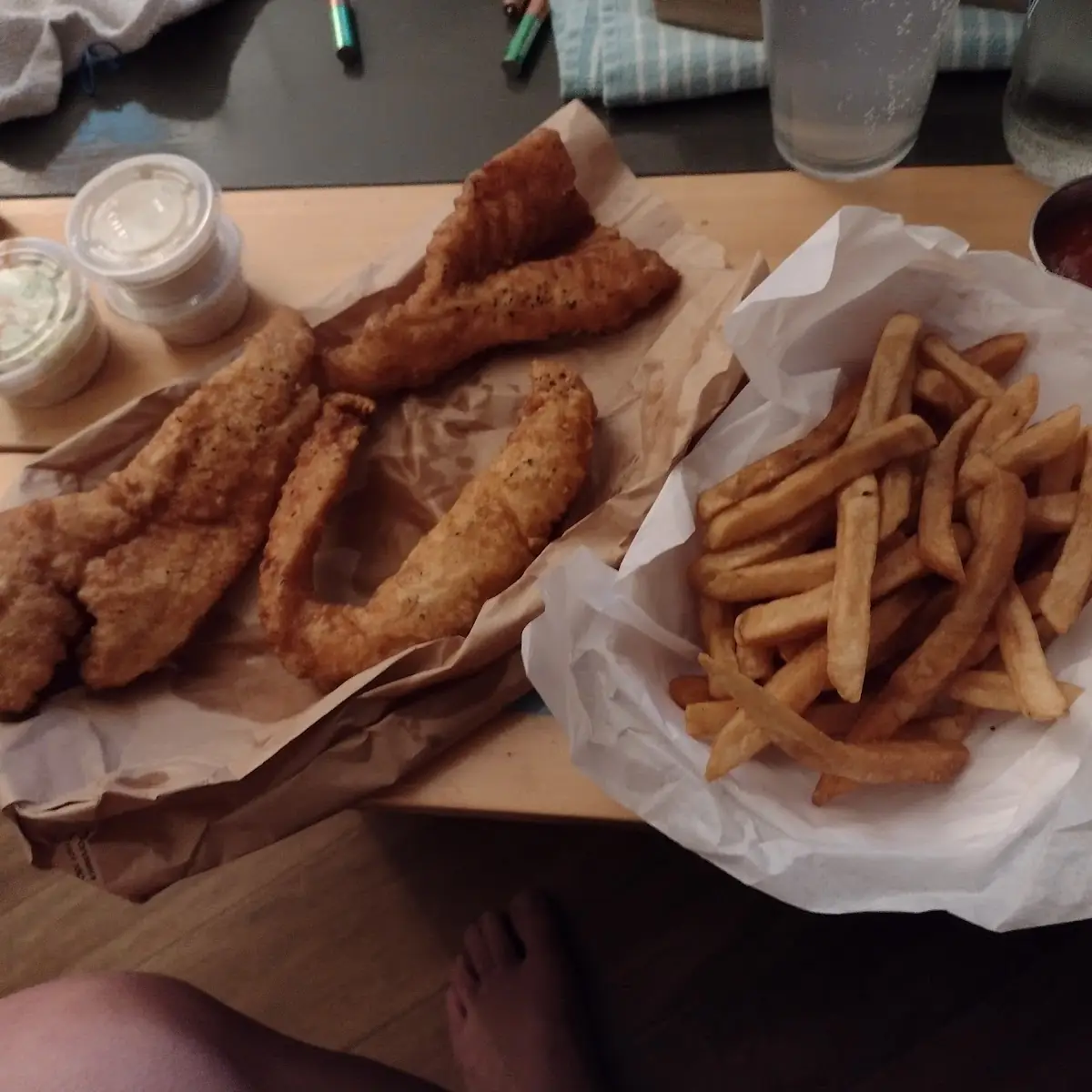 Fish and Chips 3 Pieces