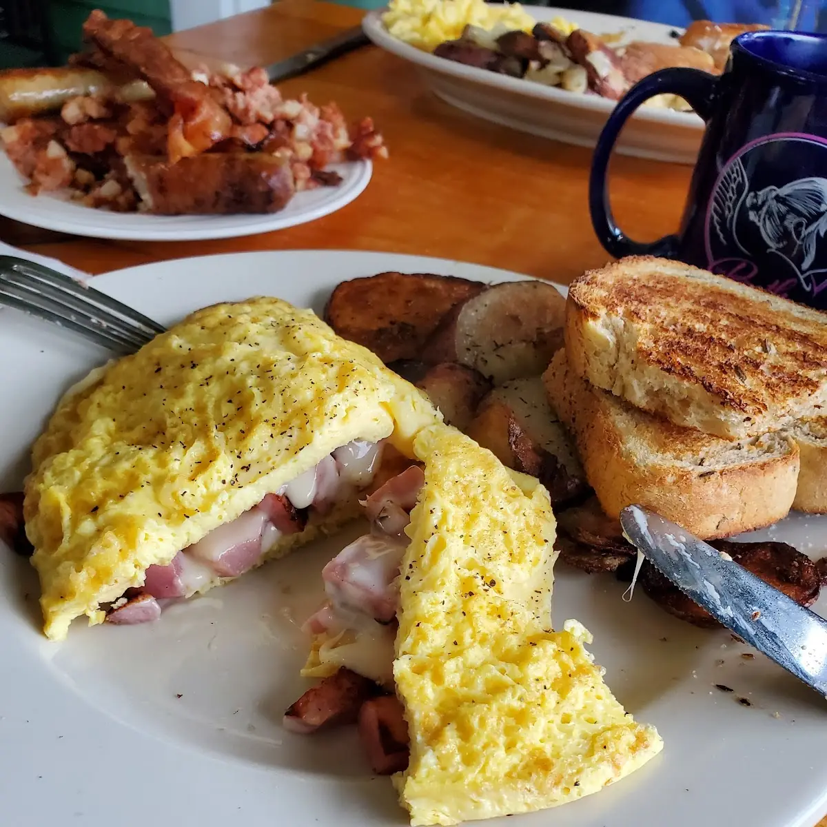 Ham and Cheese Omelette