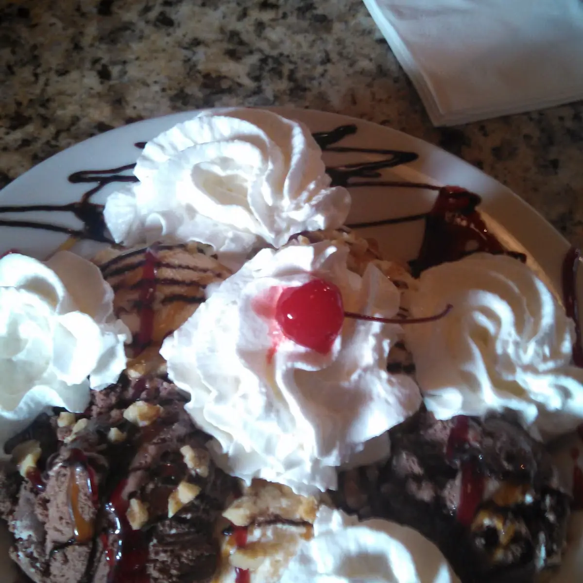 Brownie Sundae