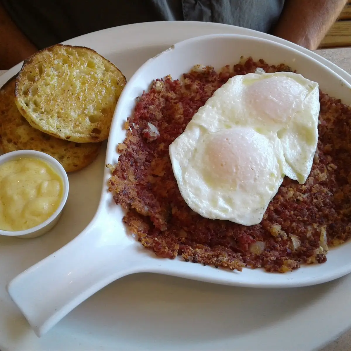 Corned Beef Hash & Eggs