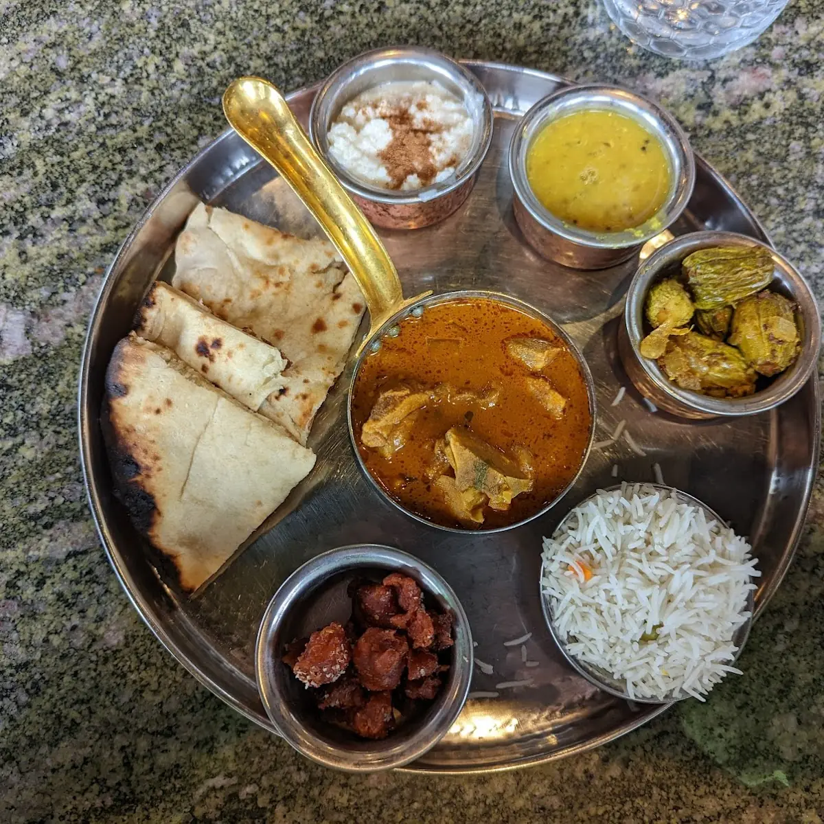 Indian Curry Thali
