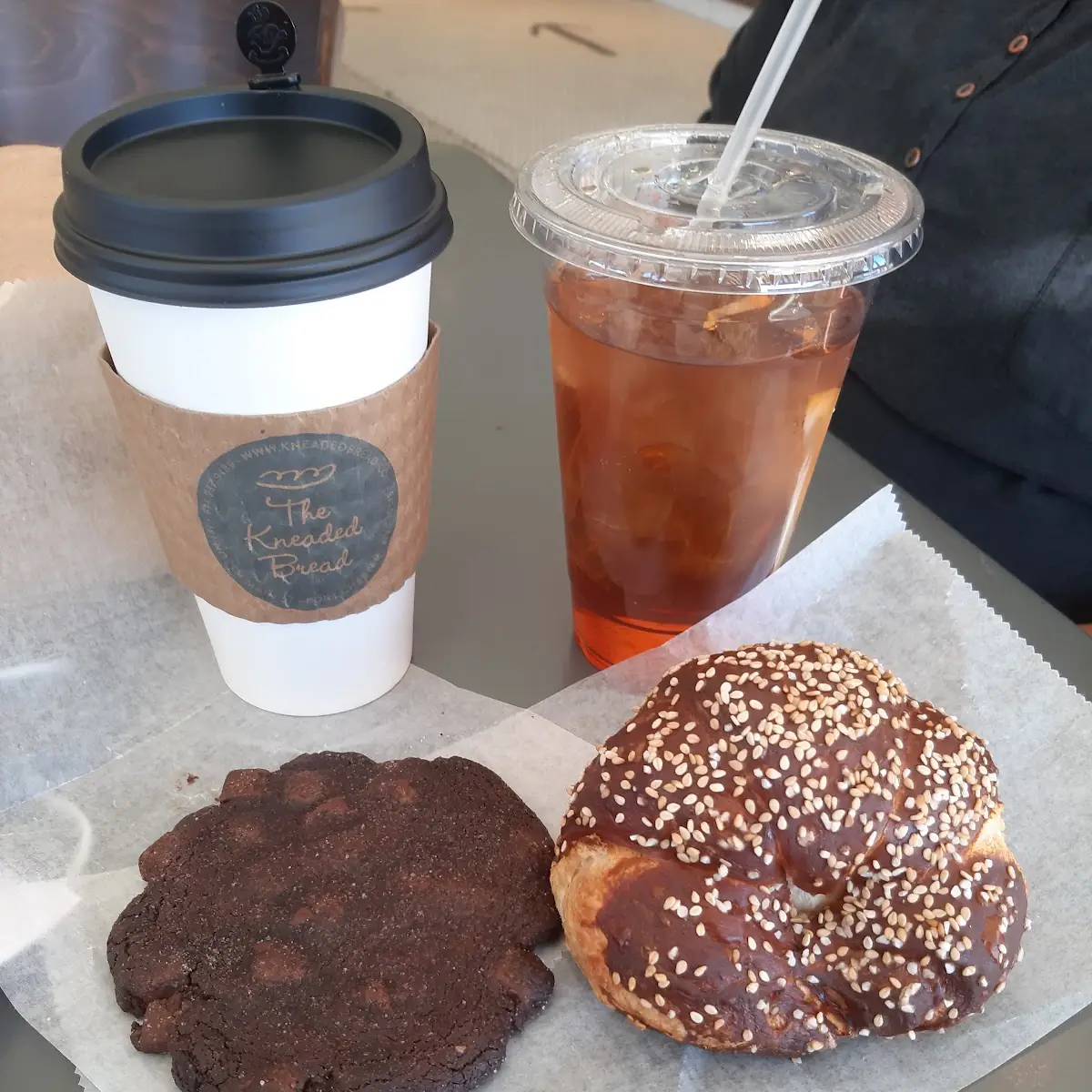 Chocolate Chip Cookie and Pretzel Croissant