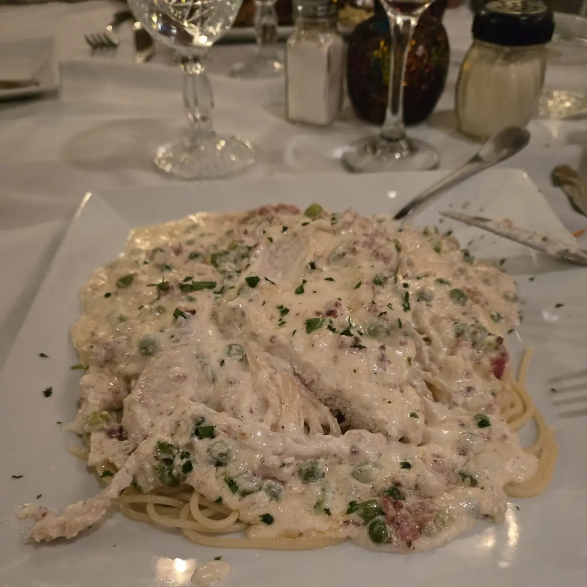 Chicken Carbonara