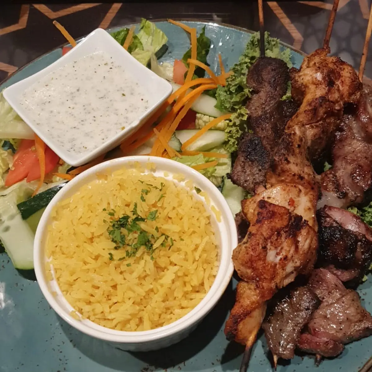 Chicken Tikka Platter