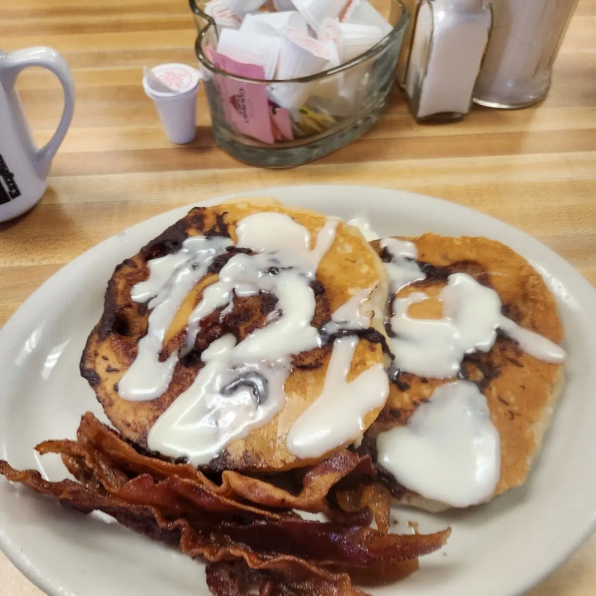 Cinnamon Swirl Pancakes