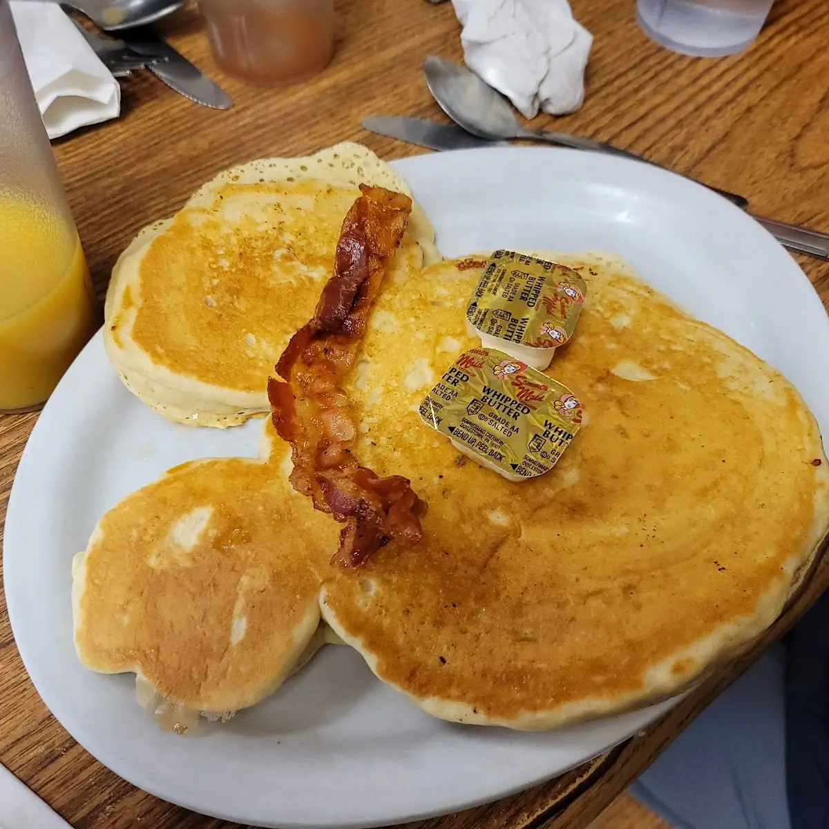 Pancakes and Eggs Any Style