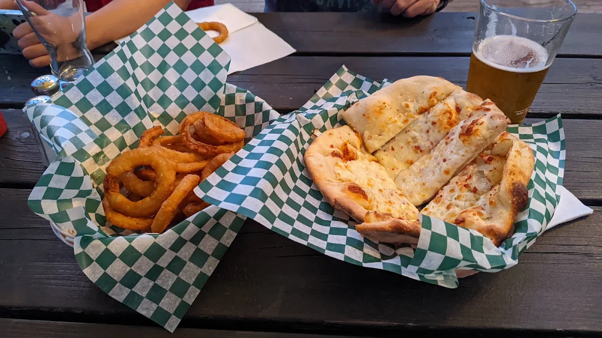 Onion Rings and Garlic Fingers