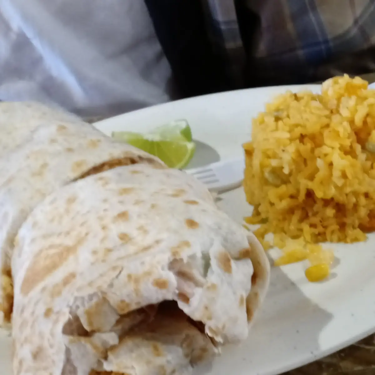 Veggie Burrito Dinner